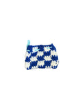 Retro Checkered Coin Pouch