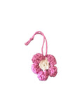 Pink Flower Bag Tag