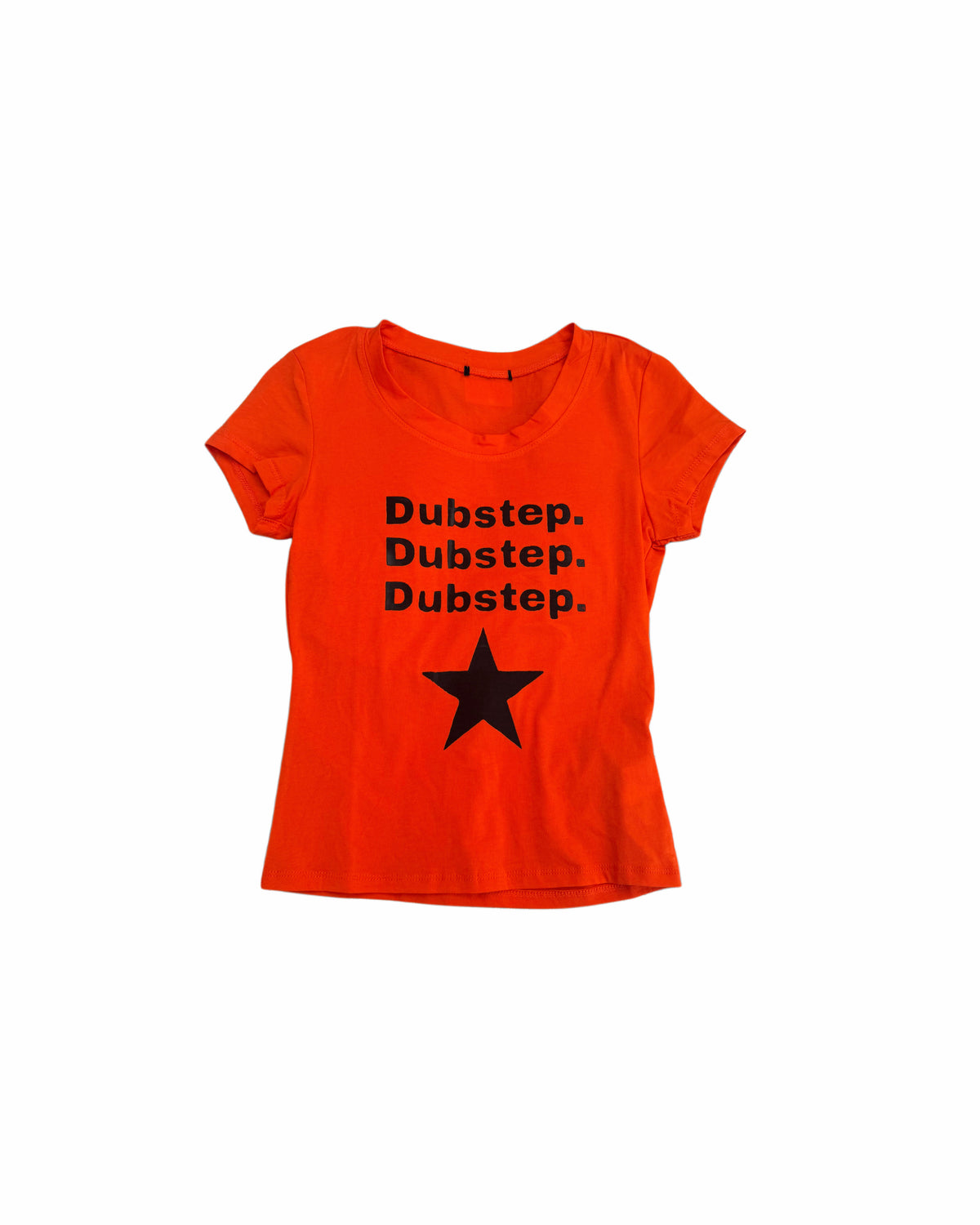 Orange long Dubstep T-shirt