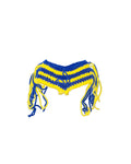 Blue Buzz Striped Shorts