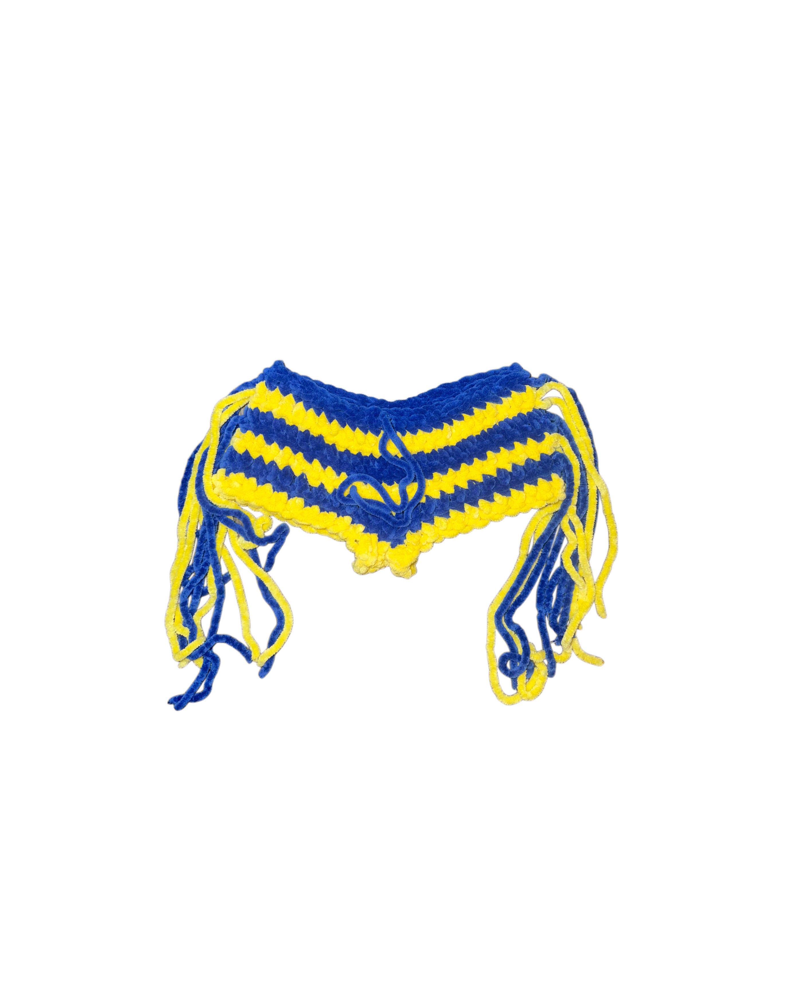 Blue Buzz Striped Shorts