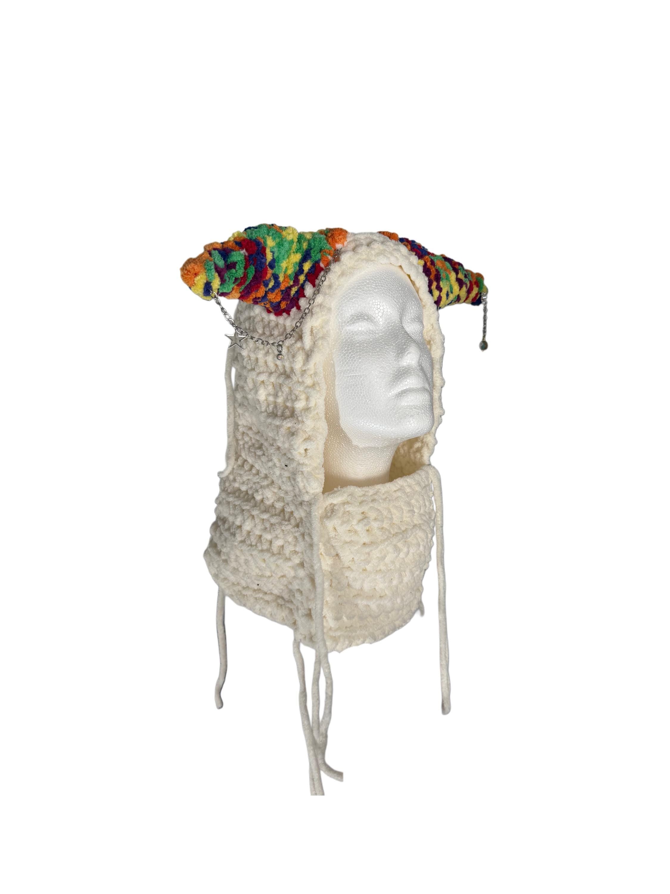 Opal Glitch Devil Hood