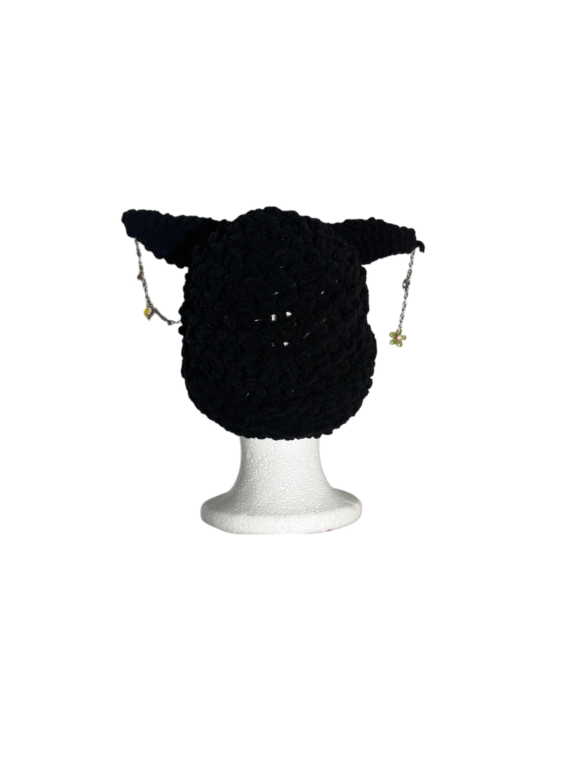 Pitch-black Devil Hat