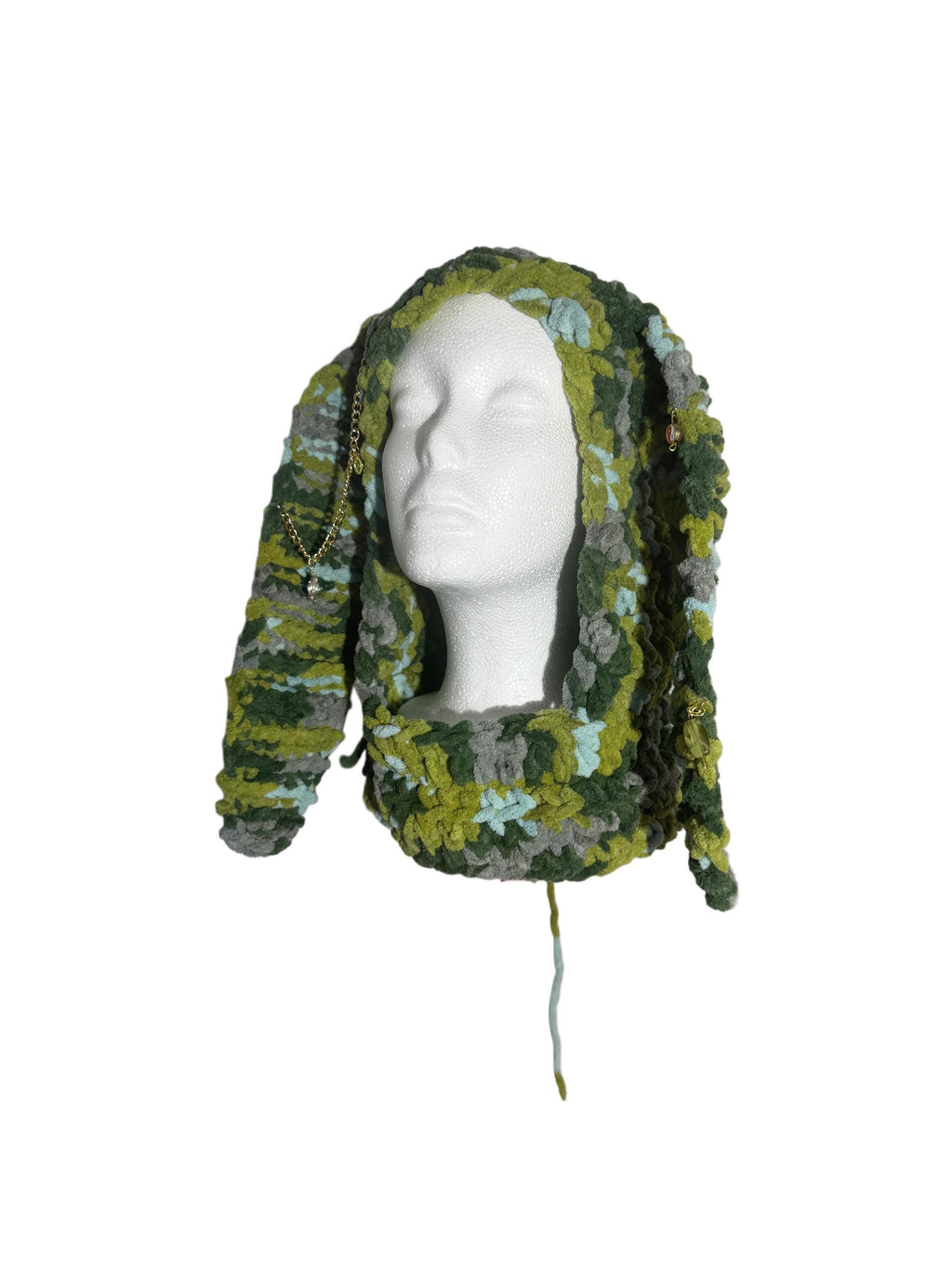 Green Goblin Bunny Hood