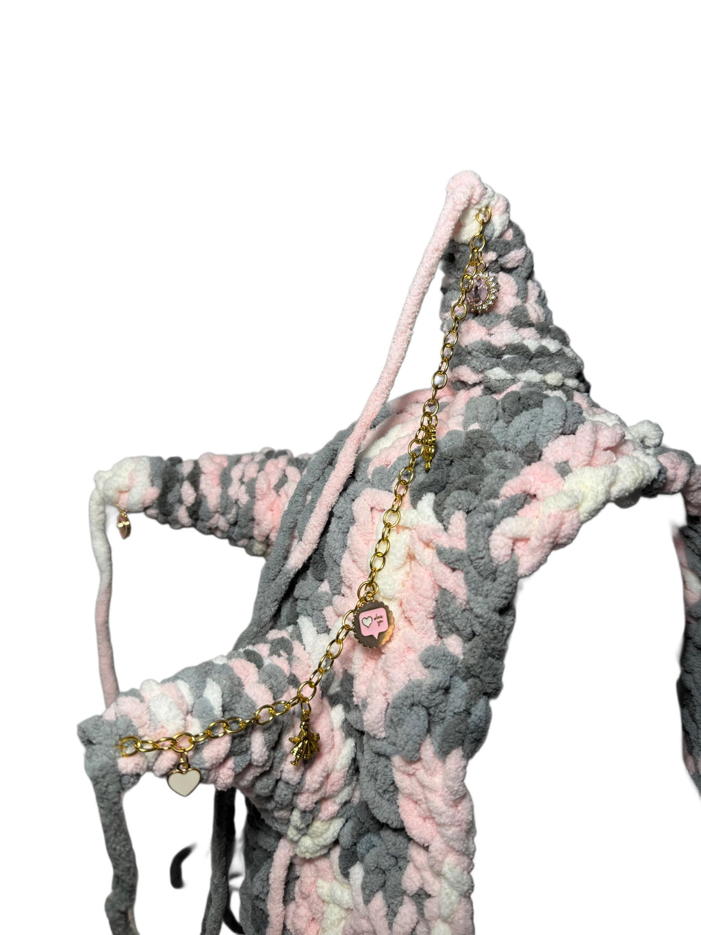 Pink Possy Star Hood