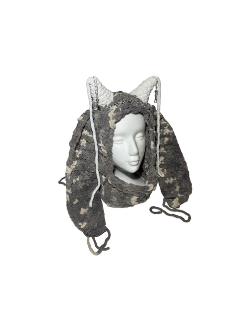 Cave Monster bunni Hoodlet