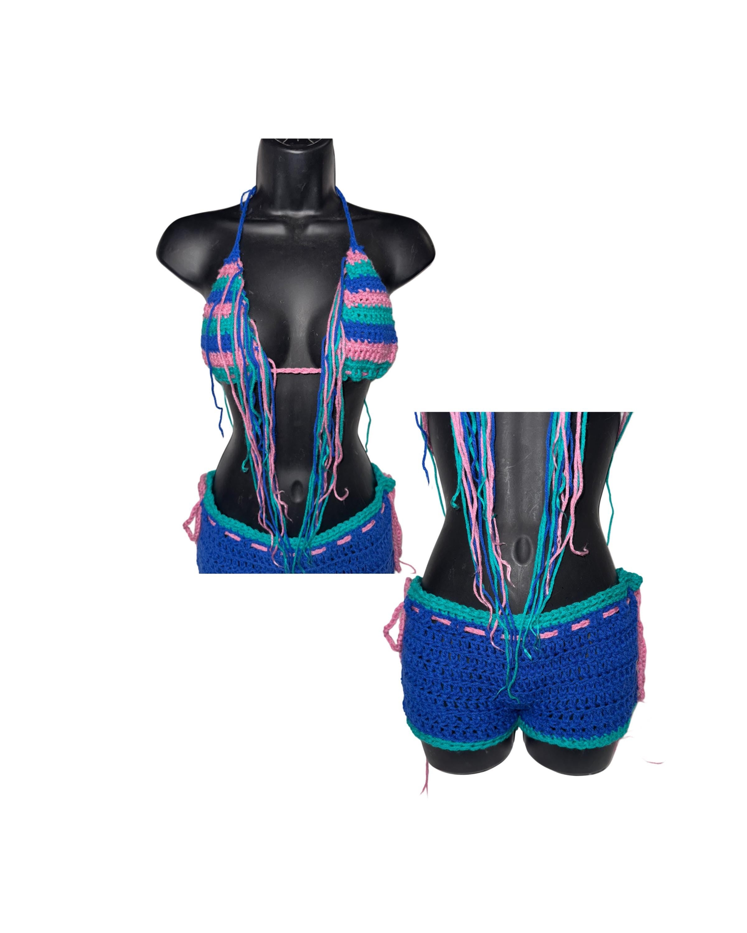 Cobalt Kiss Fringe Set